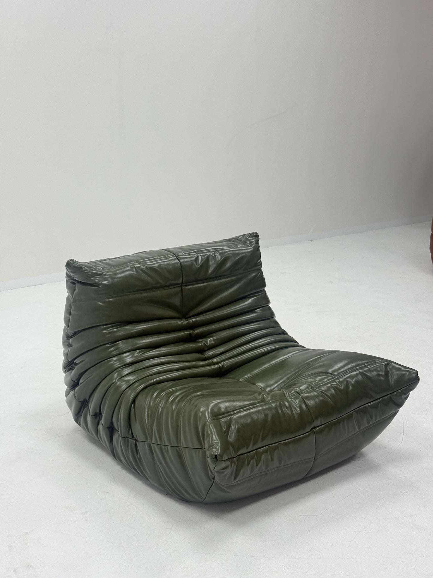 Vintage leather Ducaroy Togo Chair
