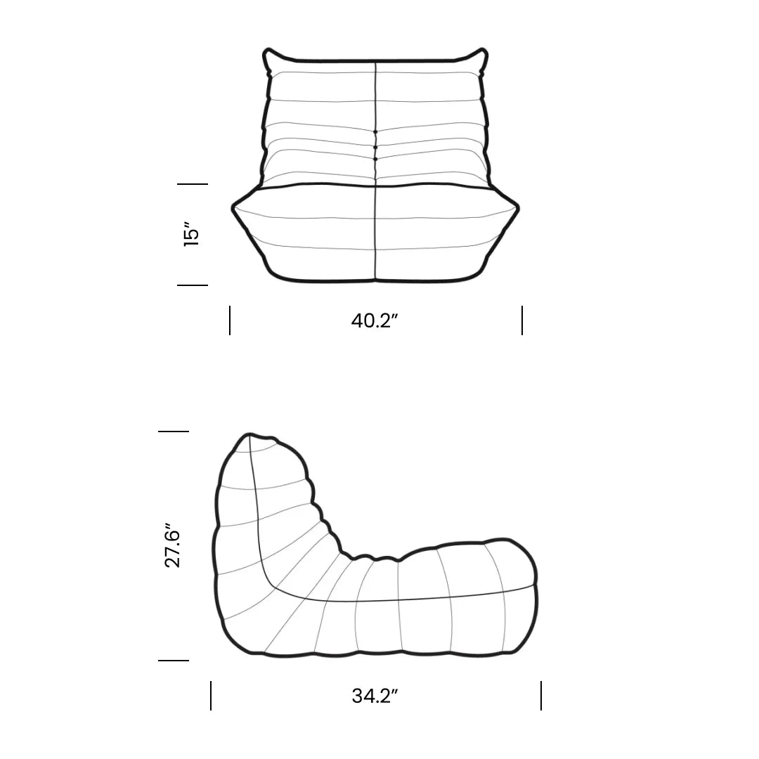 Single Ducaroy Chair