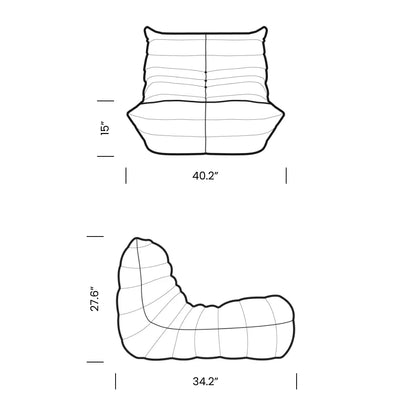 Single Ducaroy Chair